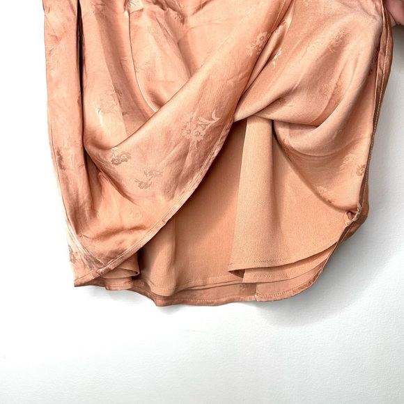 Woman’s Joie Golden Brown Trapeze Tank Top Halter New M Blouse - Picture 4 of 8